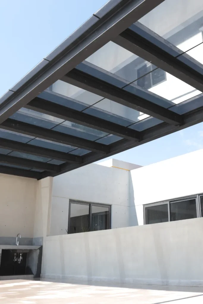 Techumbres de metal para terrazas en Tijuana