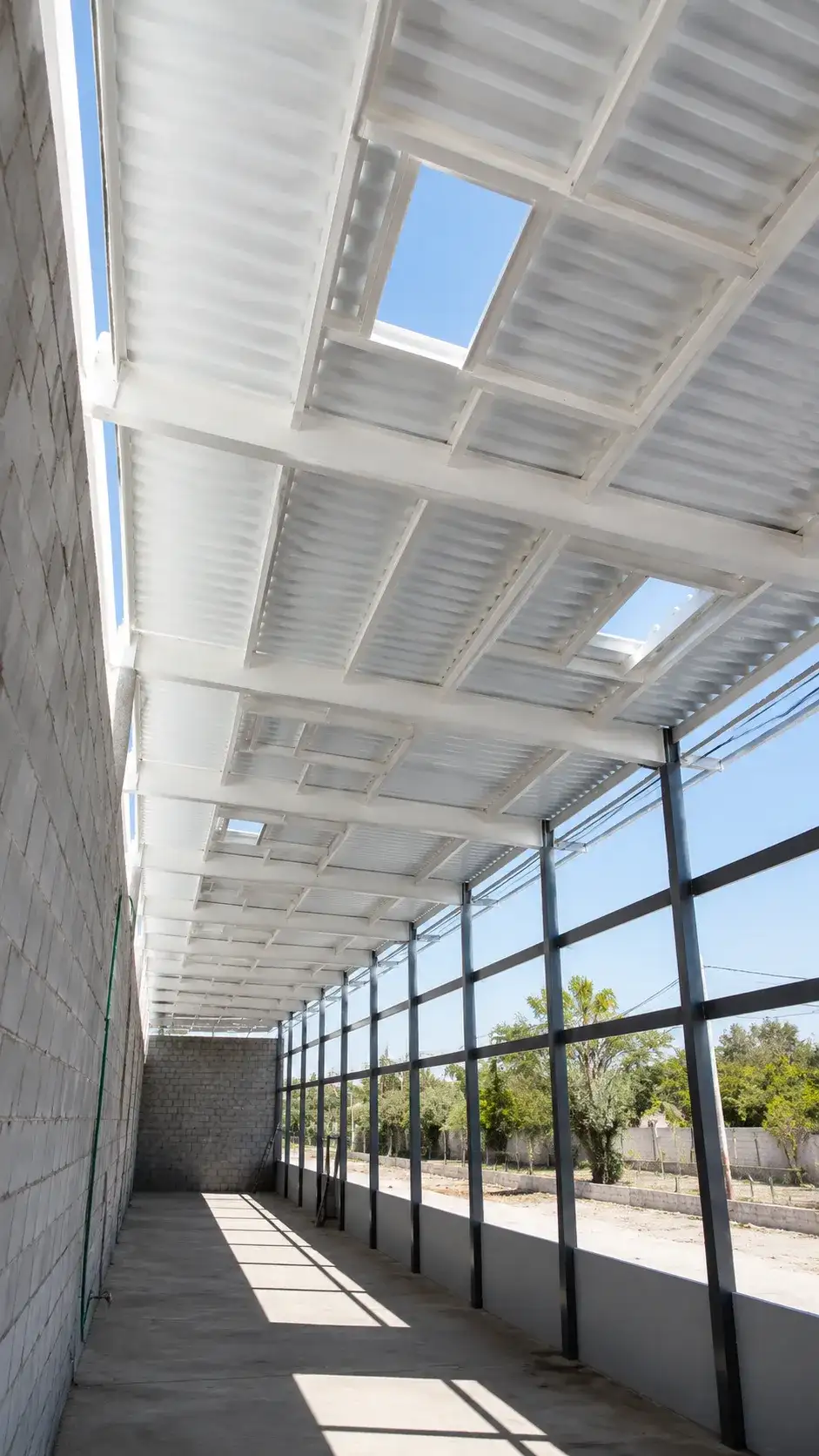 Lámina estructural para techos en Tijuana