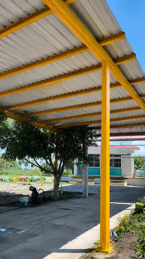 Techos metálicos con lámina estructural en Tijuana