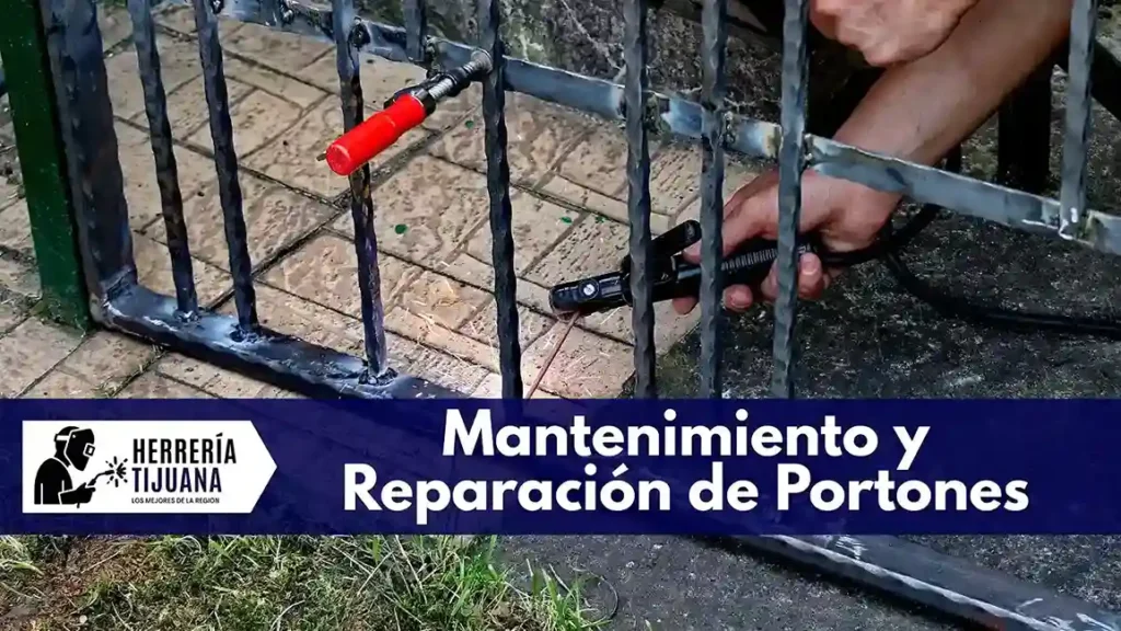 Herrero para reparar portones de herrería en Tijuana