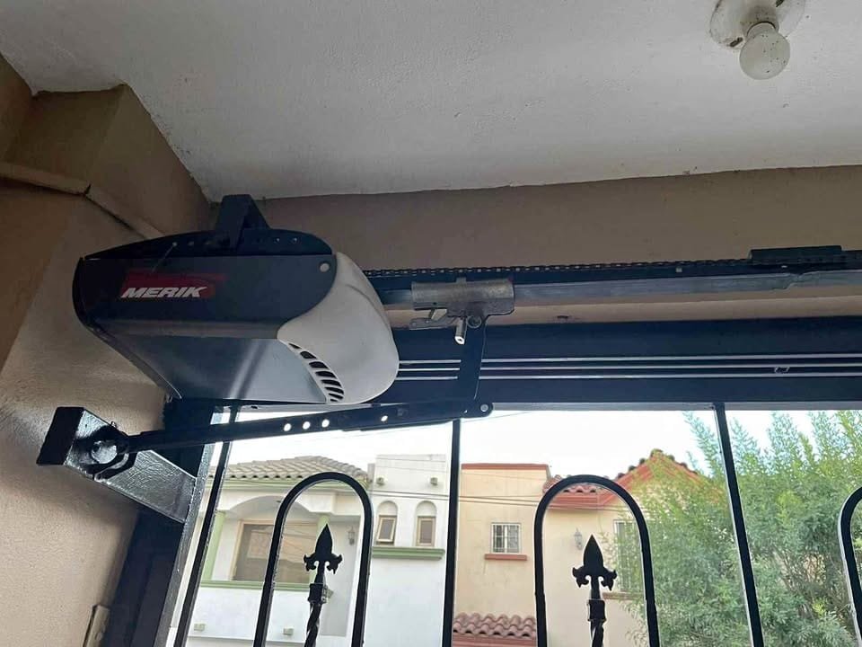 automatización de portón de herrería existente en Tijuana