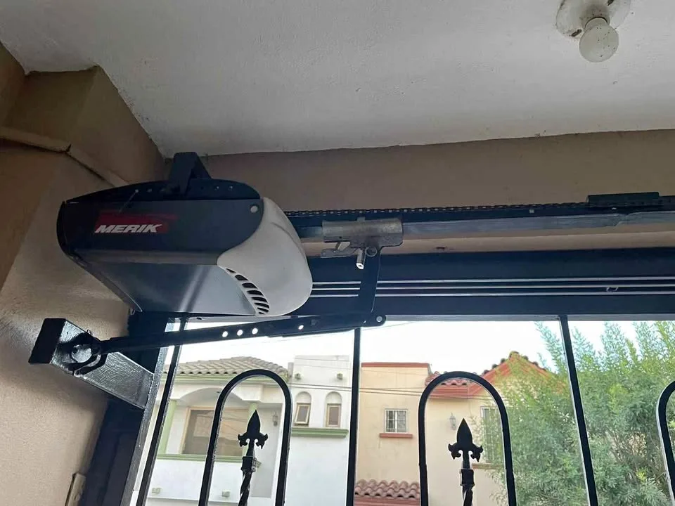 automatización de portón de herrería existente en Tijuana