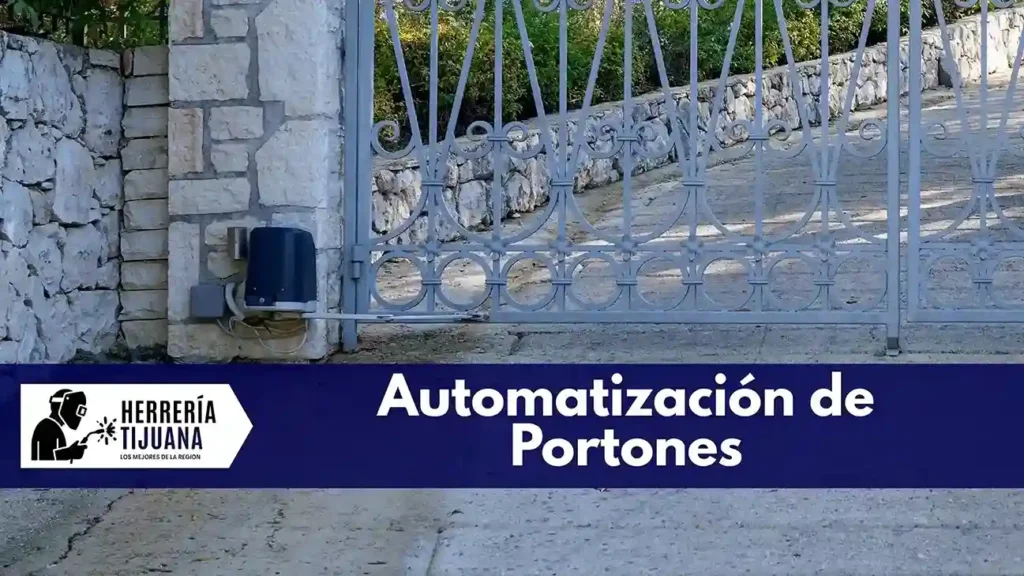 servicio de automatización de portones de herrería en Tijuana